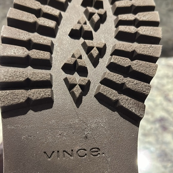 Vince Cabria Water Resistant Leather Zip Front Boot - Picture 7 of 7